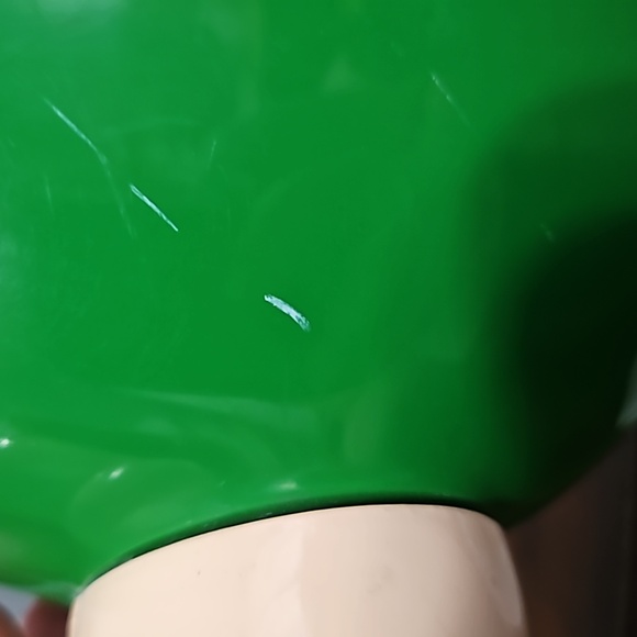 Rare Vintage M&M, Green Waving Large Candy Dispenser, 1992 8.75” - Picture 6 of 10